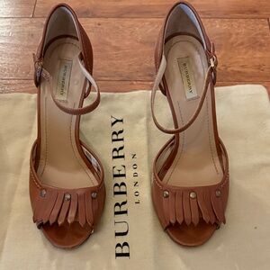 Burberry Women's Brown Leather Heels